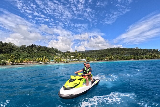 3H Adventure in JET SKI Snorkeling and Tahaa Lagoon - White sand, clear water, and a slower pause