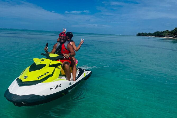 3H Jet Ski Tour to Discover Moorea - Atiha for Photos and Marine Life