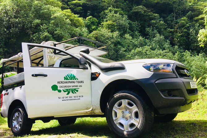 4x4 Safari HEREAKIMANU Tour in the Heart of Tahiti - From Papeno’o’s black sand to the mountain road