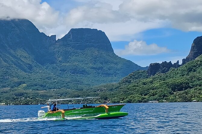 Activity/Excursion Lagoon Tour to Moorea by Canoe 6 hours - The underwater tiki site and sea turtle stop