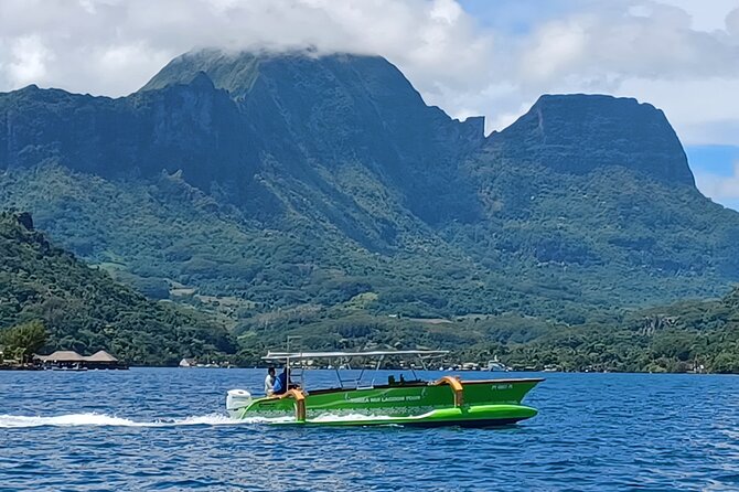 Activity/Excursion Lagoon Tour to Moorea by Canoe 6 hours - What the $139.68 price includes