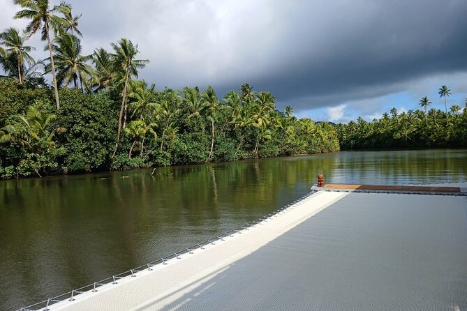 Apetahi day trip around Raiatea on a modern outrigger canoe - The Faaroa River and its Amazon-like scenery