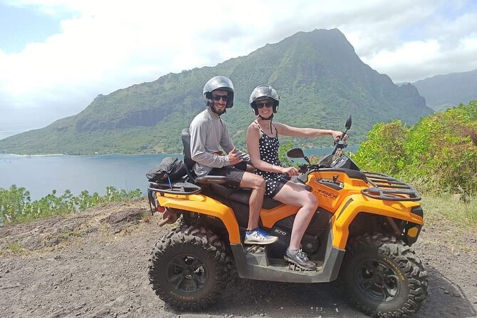 ATV Tour QUAD - Riding Moorea beyond the coastal road