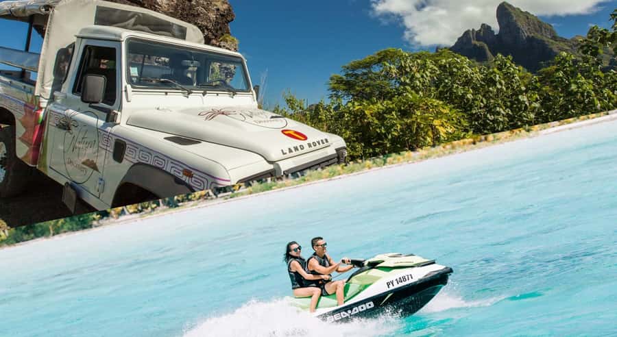 Bora Bora Adventure Day: 4X4 and Jet Ski with Lunch - Why this six-hour combination works