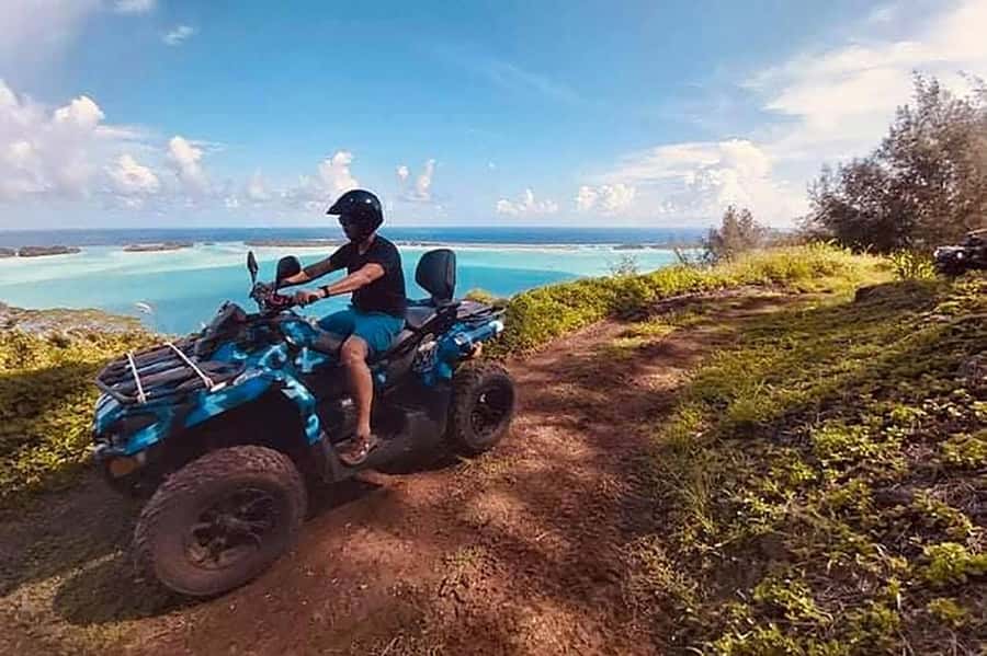 Bora Bora Adventures ATV / QUADS Tours - Why take an ATV tour on Bora Bora?