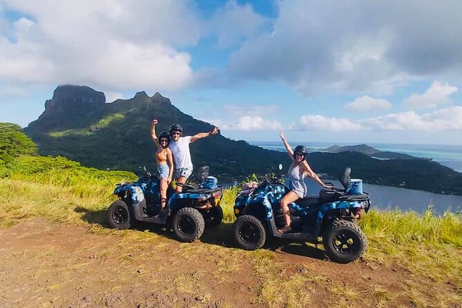 Bora Bora Atv-Quad Tours - Climbing Mount Popoti by quad