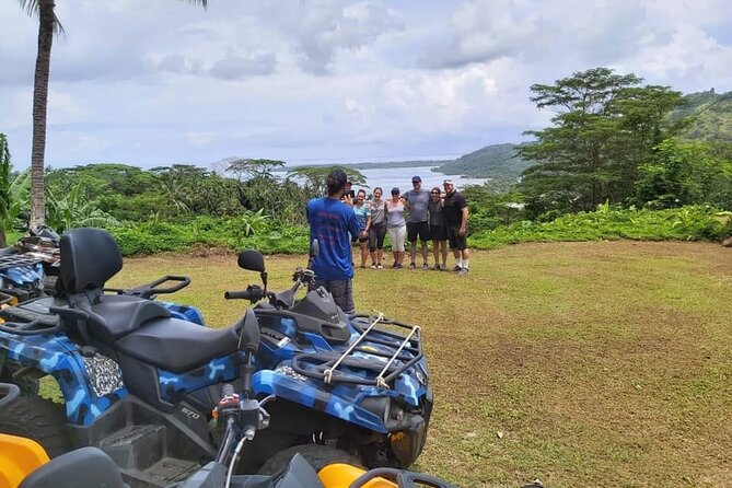 Bora Bora Atv-Quad Tours - The road around Bora Bora