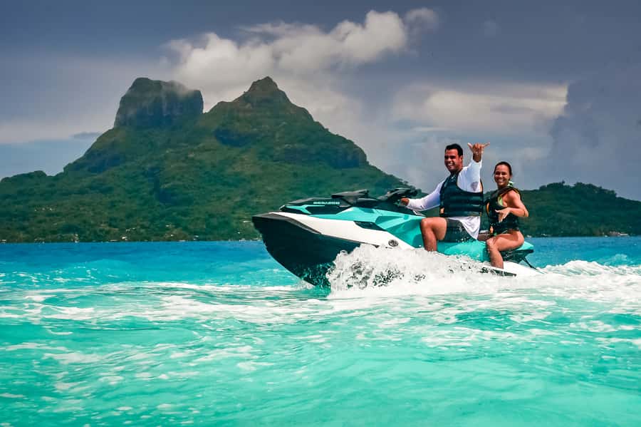 Bora Bora: Combo ATV & Jet Ski Day Trip with Polynesian BBQ - Pickup details require a little care