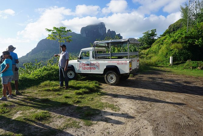 Bora Bora Combo Tour: Lagoon Cruise and 4WD Tour Including Snorkeling - Starting with Bora Bora’s steep roads and old cannons