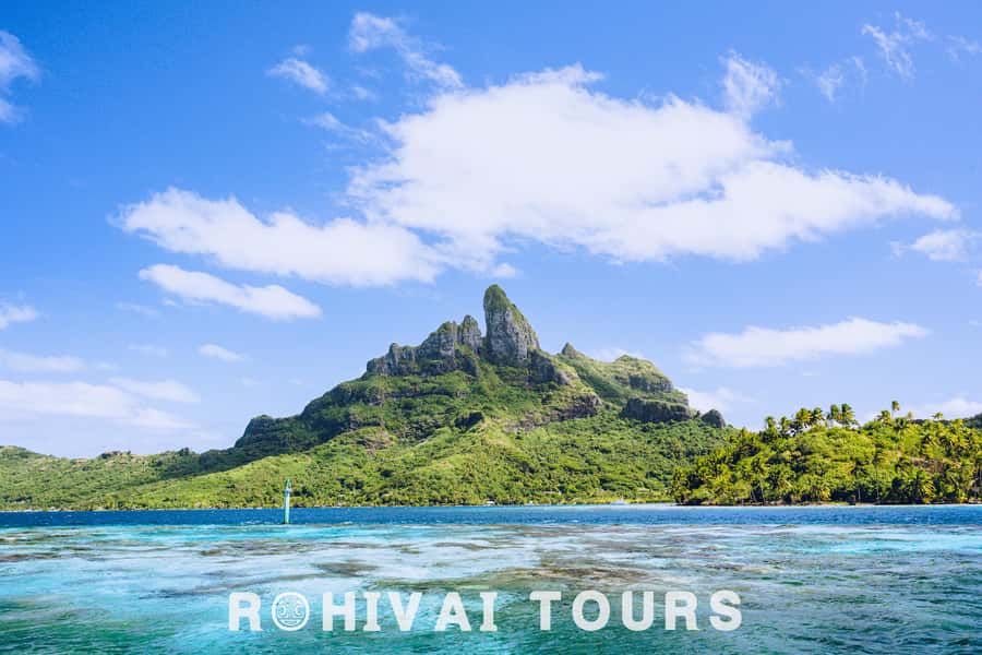 Bora Bora: Full day Lagoon Safari & Lunch on a Motu - ST - Boat pickup and the first 20 minutes on the lagoon