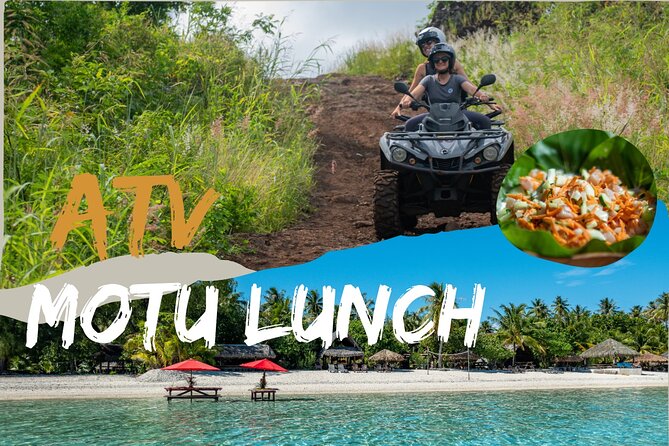 Bora Bora Fullday ATV & Motu FANFAN combo with Polynesian Meal - Key points at a glance