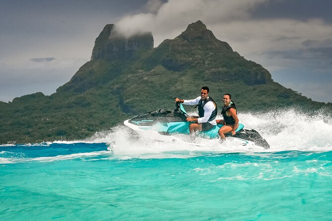 Bora Bora Island Tour By JET SKI - The Lagoon Ride: Blue Water and Open Views