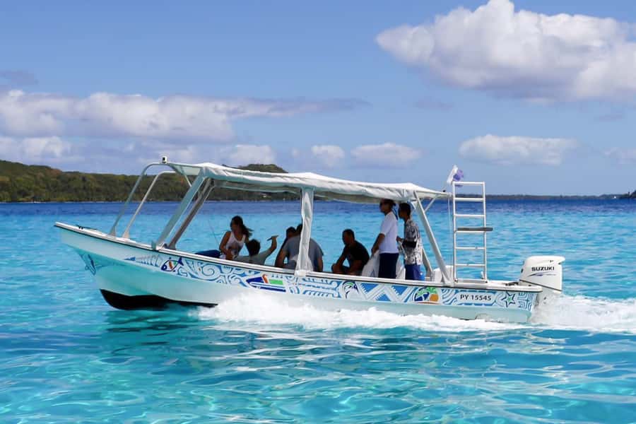 Bora Bora: Jet Ski, Lunch & Shark/ Ray Safari - Starting from your hotel or the Vaitape pier