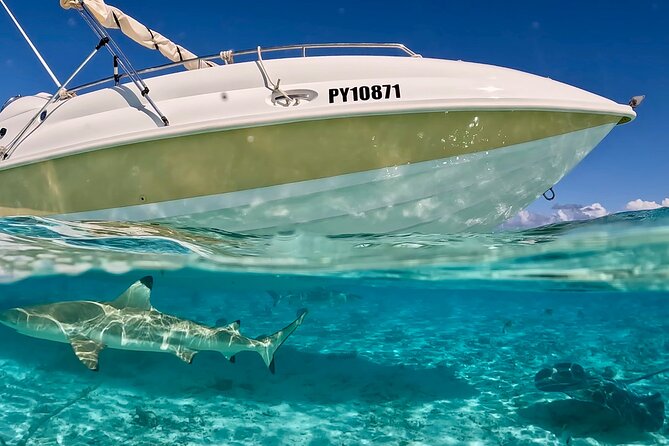 Bora Bora Jet Ski Tour, & Eco Shark / Ray Snorkel Cruise - Lunch at Lucky House, Fare Manuia