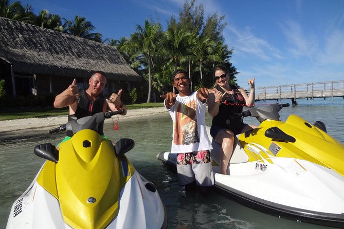 Bora Bora Moana Jet Ski - Stops for photos, reef views, and quiet water
