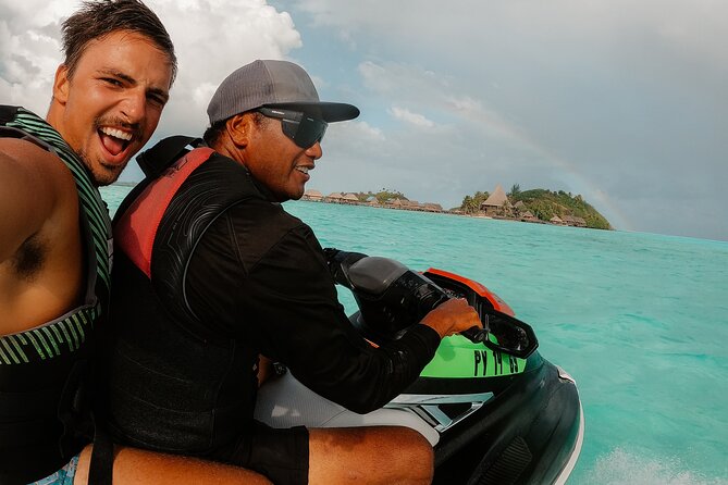 Bora Bora Moana Jet Ski - Starting at Maitai Tours and getting organized
