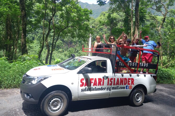 Crossing Island of Tahiti 4x4 Mountain, Waterfall, River, Basins - Who will enjoy this most