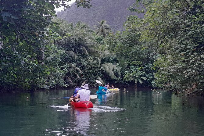 Discovery in Kayaking of the Faaroa River in Raiatea - Starting at 8:30 am in Taputapuapea
