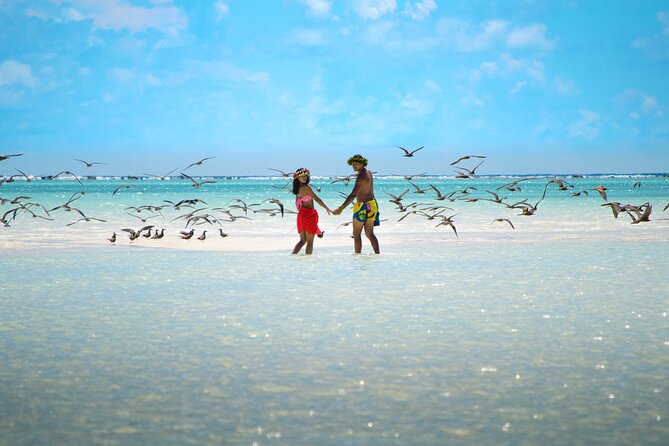 Excursion to Tetiaroa by Catamaran Visit Lunch Snorkeling - Walking inland from the landing point