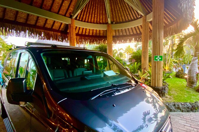 Explore Bora Bora with Private Premium Mini Van - The overwater bungalow and island architecture