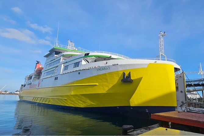 Ferry Transfer between Papeete, Tahiti and Moorea - Key Points Before You Board