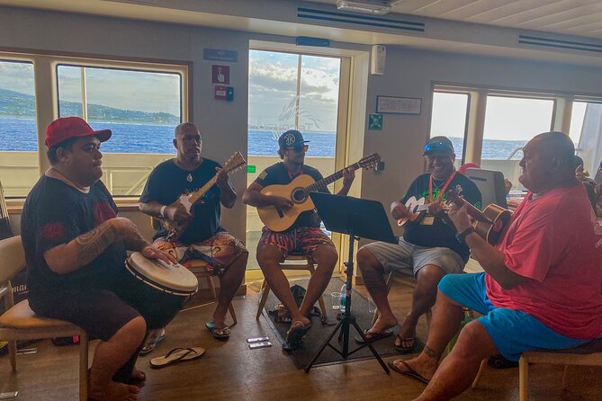 Ferry Transfer between Papeete, Tahiti and Moorea - Arriving in Moorea