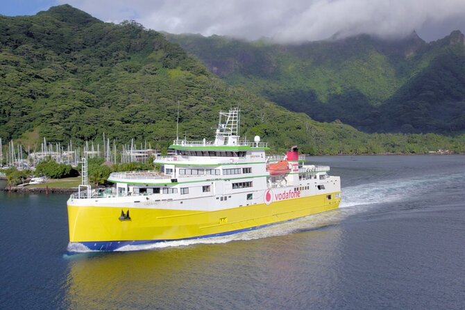Ferry Transfer between Papeete, Tahiti and Moorea - The Biggest Issue: Confirm the Sailing Time