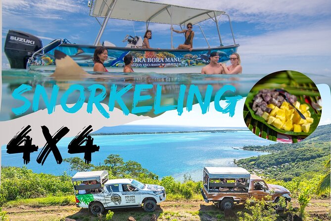French Polynesia Snorkeling and 4X4 Adventure Tour with Buffet - Key points to know before booking