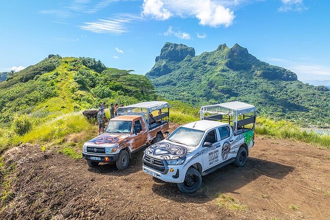 Full Day Combo 4X4 Adventure Tour & Motu FANFAN Pass with Buffet - Guides make the difference