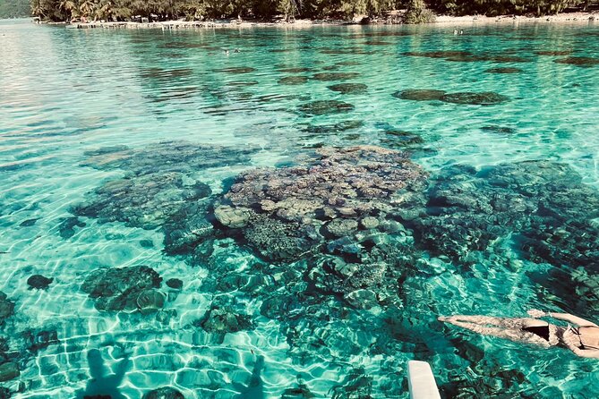 Full-day Lagoon Safari Tour with Lunch in Bora Bora - Shared tour - Stop one: getting out onto Bora Bora’s lagoon