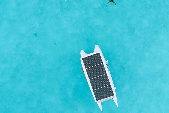 Full Day Solar Boat–Explores Bora Bora at the Rhythm of the Lagoon - Lunch on the island adds a needed pause