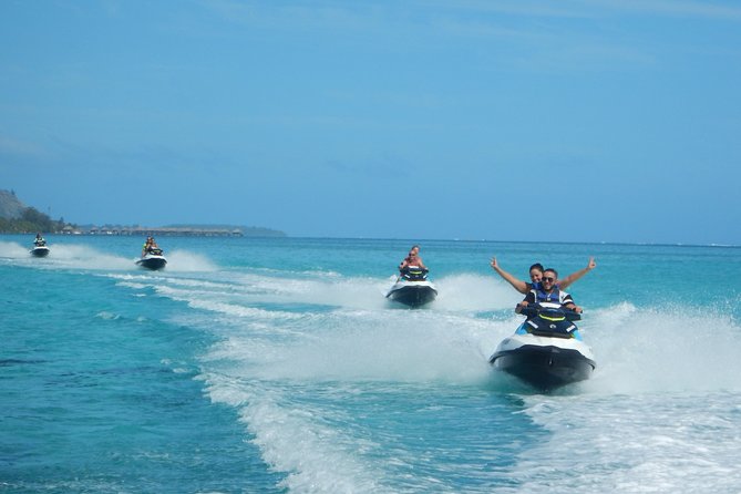 Grand Combo 3H00 of Jetski + 2H30 of Quad - The morning start at Moorea Activities Center