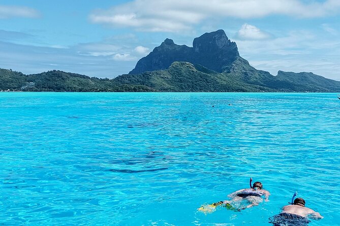 Half a day to discover Bora Bora with O-sea - Swimming Near Rays and Reef Sharks