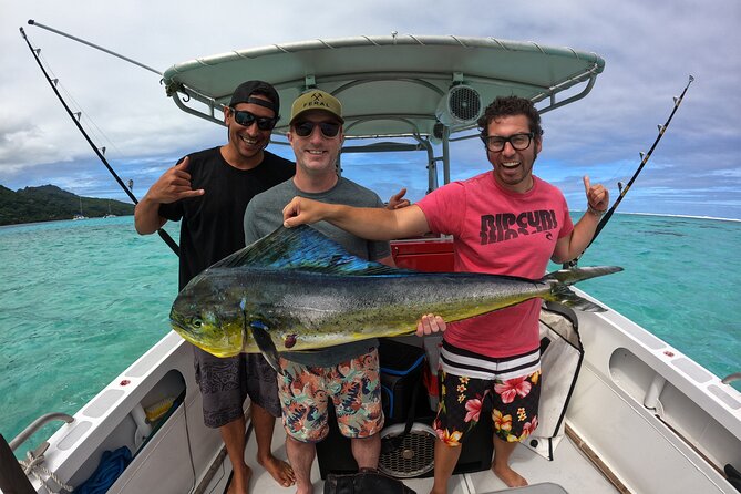 Half-day Big Fishing in Moorea on shared tour - The possible catch: tuna, mahi mahi, and marlin