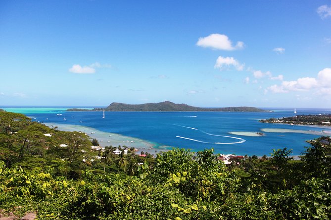 Island Tour & Getaway on the Bora Bora Mountains by Quad / ATV - Family land, exotic fruit, and coconut bread