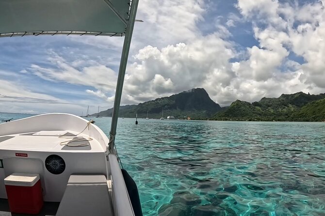 Lagoon Tour + lunch with your feet in the water on a Motu - Guides, hosts, and the human side of the tour