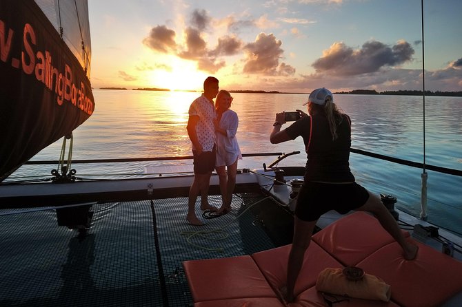 LUXURY Catamaran Bora Bora : The Sunset Escape - A 46-Foot Catamaran With a Casual Layout