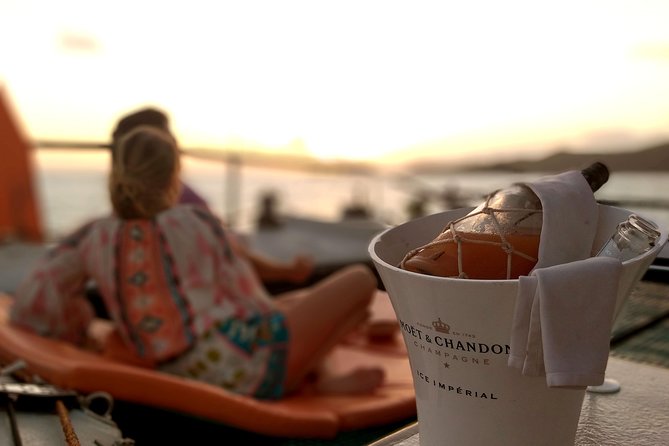 LUXURY Catamaran Bora Bora : The Sunset Escape - Who Will Enjoy This Sunset Sail Most?