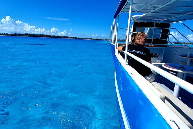 Magical Boat Tour with Underwater Cabin in Bora Bora! - The snorkeling stop and who should use it