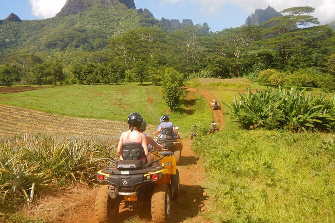 Medium Magical Combo in Moorea of 2 hours of Jetski and 3h30 of Quad - Motu Tiahura adds a memorable water stop