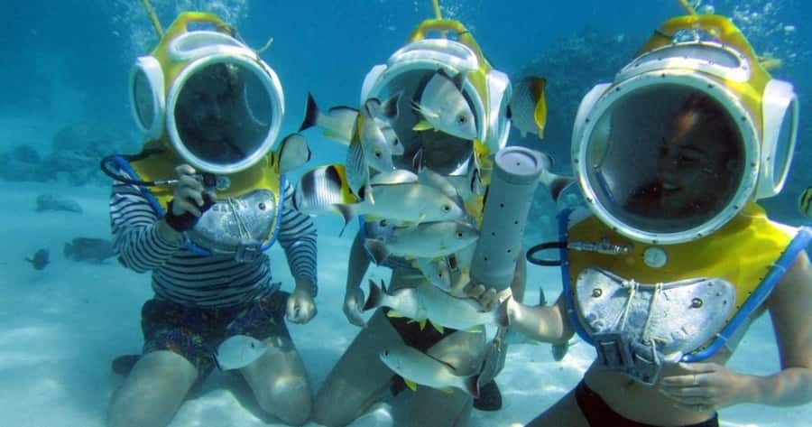 Moorea: Aquablue Helmet Underwater Walking Experience - Starting at the pier, hotel, or Aquablue Moorea