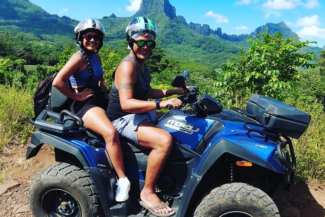 Moorea Combo 2h Jetski 3h30 Quad - Morea lookout and the view across two great bays