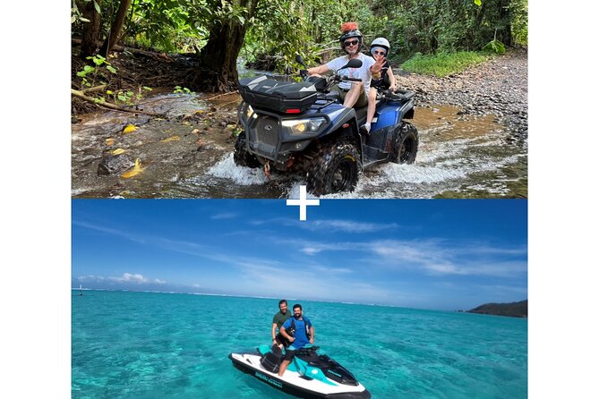 Moorea Combo 3 hours Jet Ski & 3 hours 30 ATV - Key points at a glance