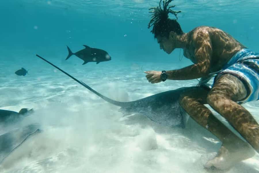 Moorea: Glass Bottom Boat Adventure with Lagoon Wonders - The Underwater Tikis Add Cultural Meaning