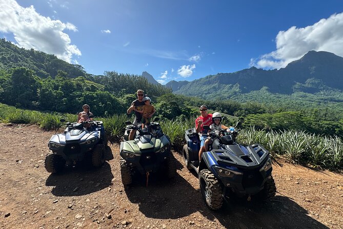 Moorea Solo or Twin 3 hours 30 ATV Tour - River crossings and the ride itself