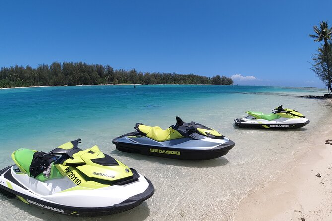 Moorea Solo or Twin 3 hours Jet Ski Tour - Motu Tiahura and the wildlife stop