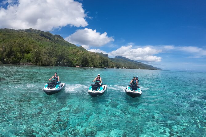 Moorea Solo or Twin Island Tour Jet Ski 4 hours - Key points to know before booking
