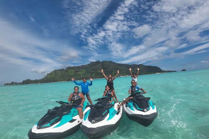 Moorea Solo or Twin Island Tour Jet Ski 4 hours - The first stage: transfers and getting set up