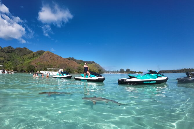 Moorea Solo or Twin Island Tour Jet Ski 4 hours - What the four-hour timing really gives you