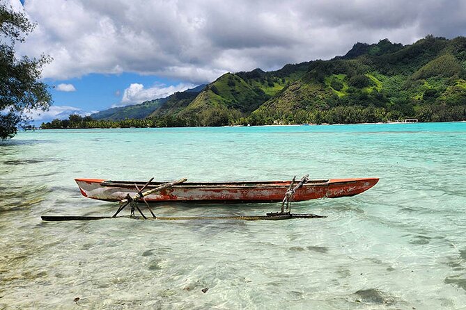 Moorea tour in electric citycoco (in autonomy) - Magic Mountain and Opunohu Bay views